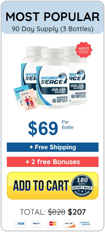 Neuro Serge three bottles order